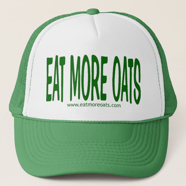 Gorra De Camionero Coma más casquillo de la avena (Anverso)