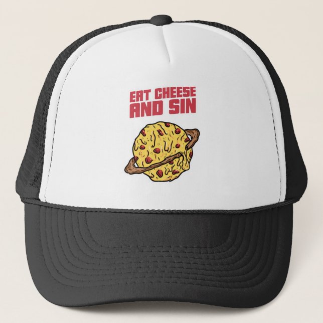 Gorra De Camionero Coma Queso Y Sin (Anverso)