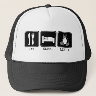 Gorra De Camionero Coma. Sueño. Linux.