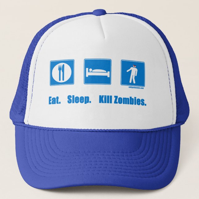 Gorra De Camionero Coma. Sueño. Zombis de la matanza (Anverso)
