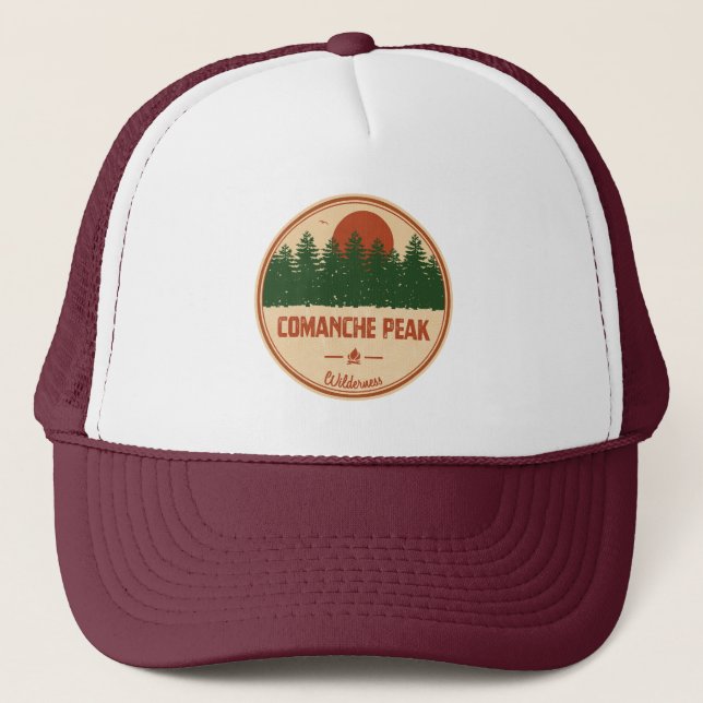 Gorra De Camionero Comanche Peak Wilderness Colorado (Anverso)