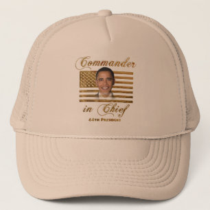 Gorra De Camionero Comandante en jefe, Barack Obama
