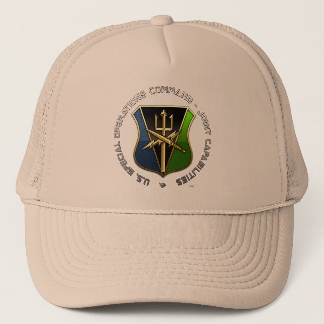 Gorra De Camionero Comando de operaciones especiales - Capacidades co (Anverso)
