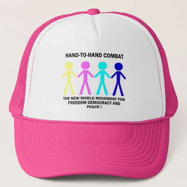 GORRA DE CAMIONERO COMBATE DE MANO... (Anverso)