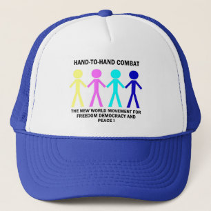 GORRA DE CAMIONERO COMBATE DE MANO...