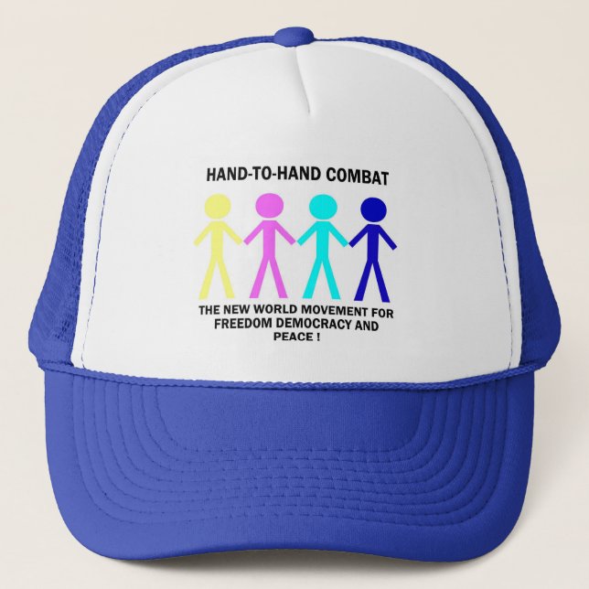 GORRA DE CAMIONERO COMBATE DE MANO... (Anverso)