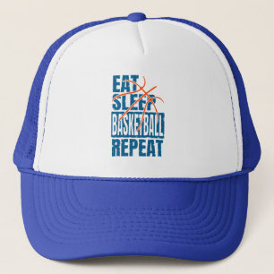 GORRA DE CAMIONERO COME BALONCESTO DORMIR REPITE