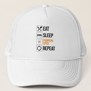 Gorra De Camionero Come. Duerme. Mezcla de especias. Repite