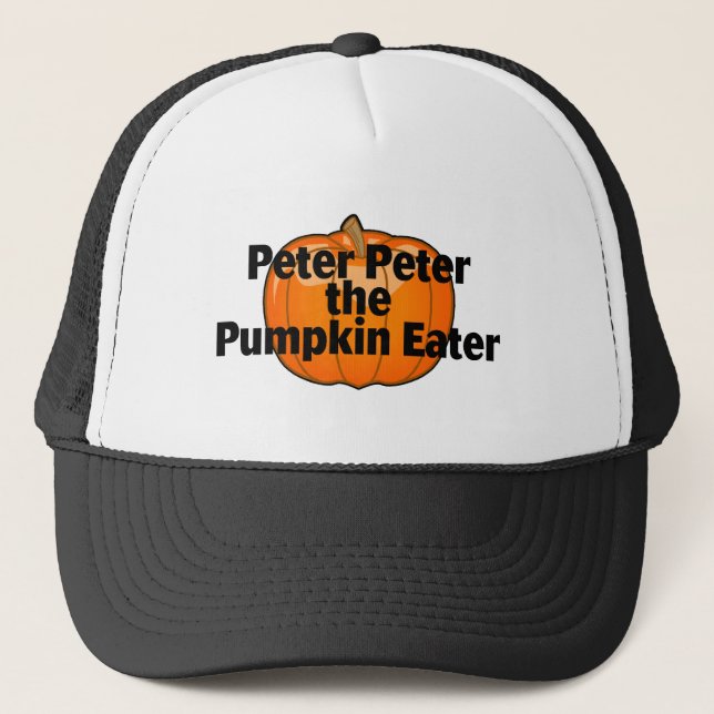 Gorra De Camionero Comedor de la calabaza de Peter Peter (Anverso)