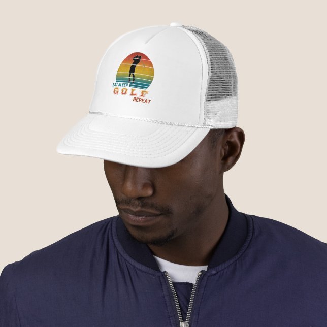 Gorra De Camionero Comer Dormir Golf Repetir (In situ)