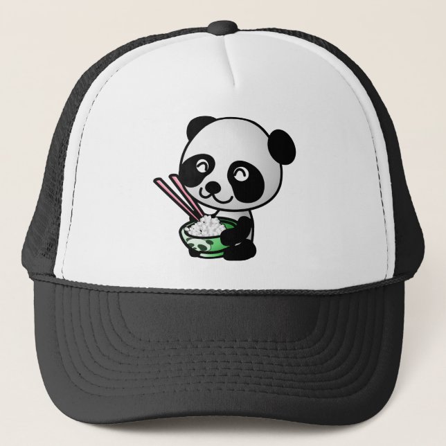 Gorra De Camionero Comer panda (Anverso)