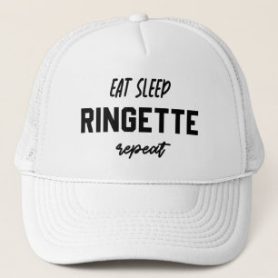 Gorra De Camionero Comer Ringette Sleep Repetir Ringette Player Regal