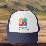 Gorra De Camionero Comercialización de la empresa con logotipo comerc<br><div class="desc">Gorra de marketing simple y de moda para una empresa moderna que busca un regalo de cliente para clientes o empleados. Añada el logotipo y el nombre de su personalizado corporativo en este capuchón de la empresa.</div>