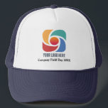 Gorra De Camionero Comercialización de la empresa con logotipo comerc<br><div class="desc">Gorra de marketing simple y de moda para una empresa moderna que busca un regalo de cliente para clientes o empleados. Añada el logotipo y el nombre de su personalizado corporativo en este capuchón de la empresa.</div>