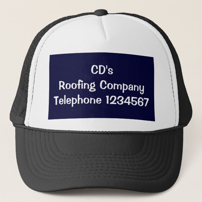 GORRA DE CAMIONERO COMERCIO, AJUSTE (Anverso)