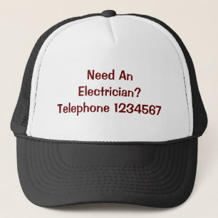 GORRA DE CAMIONERO COMERCIO. ELÉCTRICO.