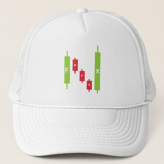 Gorra De Camionero Comercio Forex FX (Anverso)