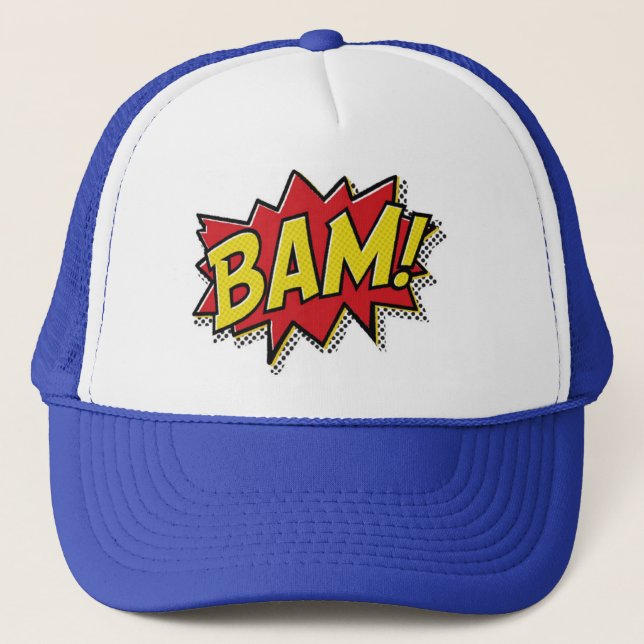 Gorra De Camionero ¡cómic bam! (Anverso)