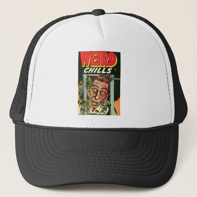 Gorra De Camionero Cómic extraño de las frialdades (Anverso)