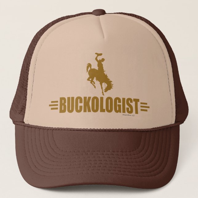 Gorra De Camionero Cómico Rodeo Batido Bronco (Anverso)