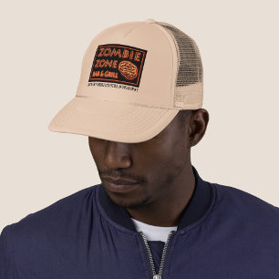 Gorra De Camionero Comida Halloween todavía de griterío tan fresco