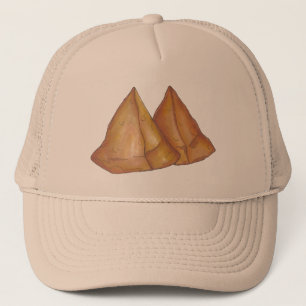 Gorra De Camionero Comida india Cocina vegetariana Samosas Pastry