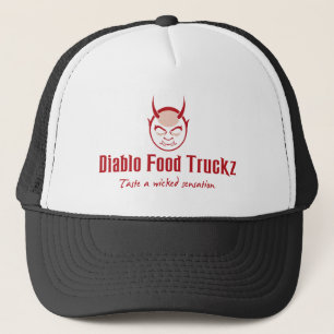 Gorra De Camionero Comida Truckz de Diablo