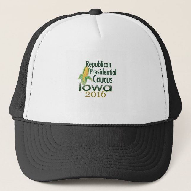 GORRA DE CAMIONERO COMITÉ 2016 DE IOWA (Anverso)
