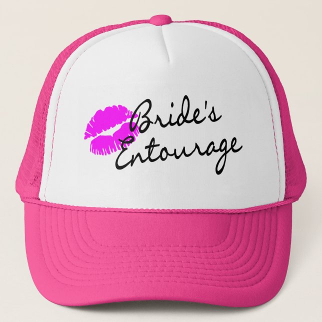 Gorra De Camionero Comitiva de las novias (beso) (Anverso)