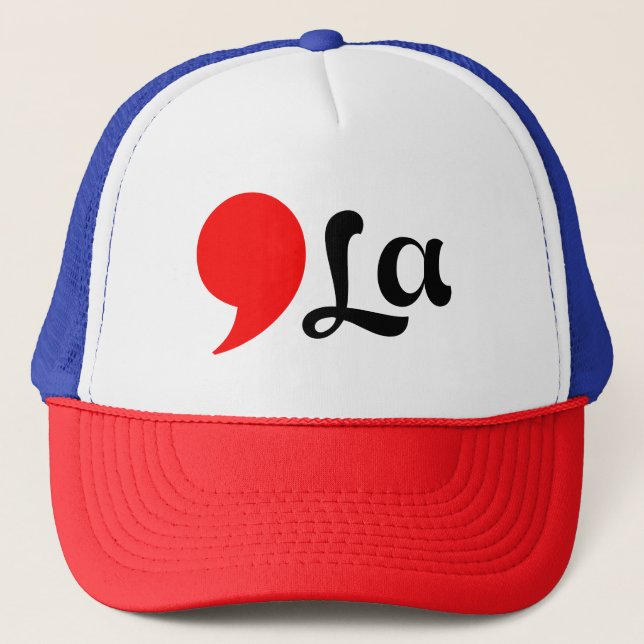 Gorra De Camionero Comma angustiada La Funny (Anverso)