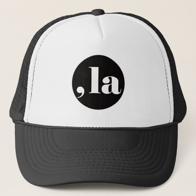 Gorra De Camionero Comma la, Kamala Harris. (Anverso)