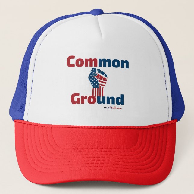 Gorra de camionero Common Ground (Anverso)