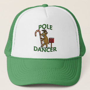 Gorra De Camionero Cómnito bailarín Navidad canina