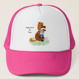 Gorra De Camionero Cómnito gracioso y lindo con bebé - Niñera