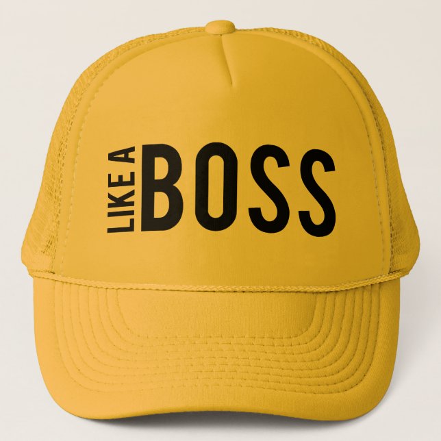 GORRA DE CAMIONERO COMO BOSS (Anverso)