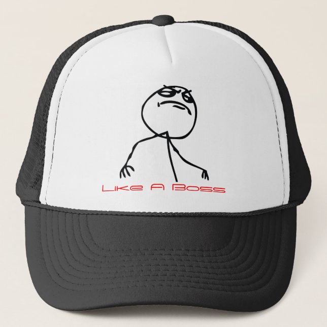 Gorra De Camionero Como Boss (Anverso)