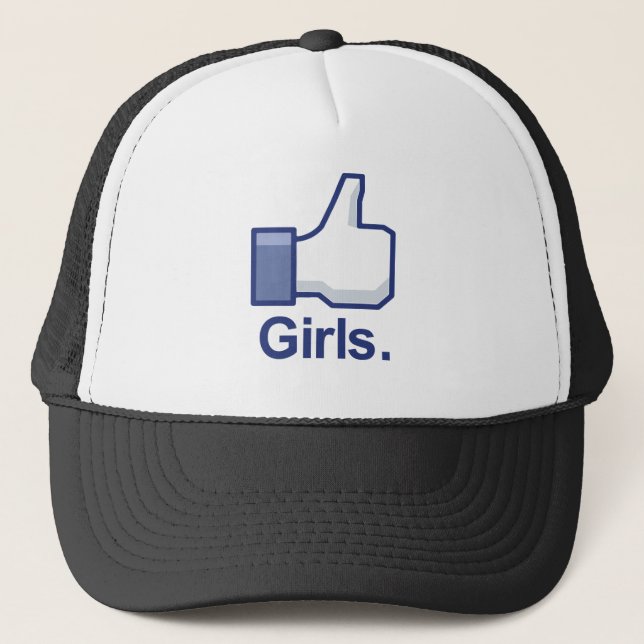 Gorra De Camionero Como chicas (Anverso)