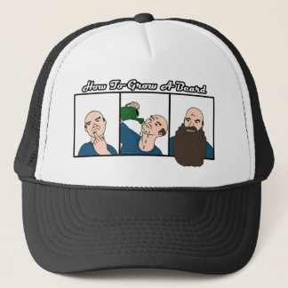 GORRA DE CAMIONERO CÓMO CRECER UNA BARBA