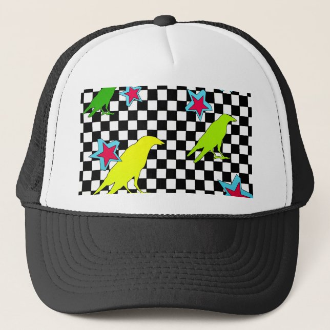 Gorra De Camionero "Como el cuervo vuela " (Anverso)