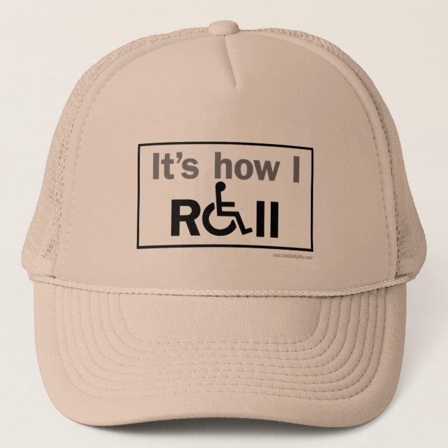 Gorra De Camionero Cómo ruedo… (Anverso)
