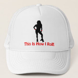 Gorra De Camionero Cómo ruedo al chica de Derby del rodillo