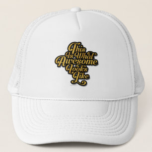 Gorra De Camionero Cómo se ve la asombrosa