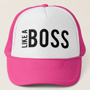 GORRA DE CAMIONERO COMO UN JEFE