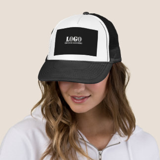Gorra De Camionero Compañía de negocios Negra Crea Tu Propia Imagen