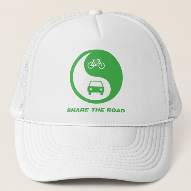 Gorra De Camionero Compartir el camino (Anverso)