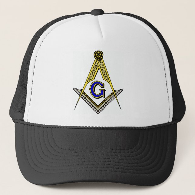 Gorra De Camionero Compás y cuadrado (Anverso)
