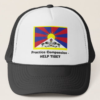 Gorra De Camionero Compasión de la práctica - AYUDA TÍBET