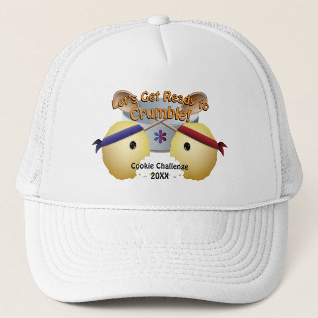 Gorra De Camionero Competencia de cookie (Anverso)