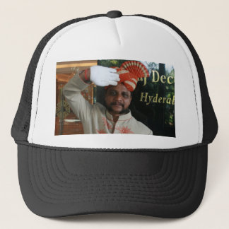 Gorra De Camionero Competico - su foto en un casquillo