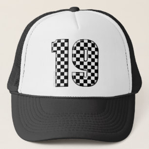 Gorra De Camionero competir con el número 19